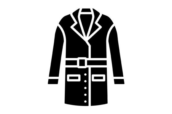 Coat Glyph Icon: Your Essential Design Asset