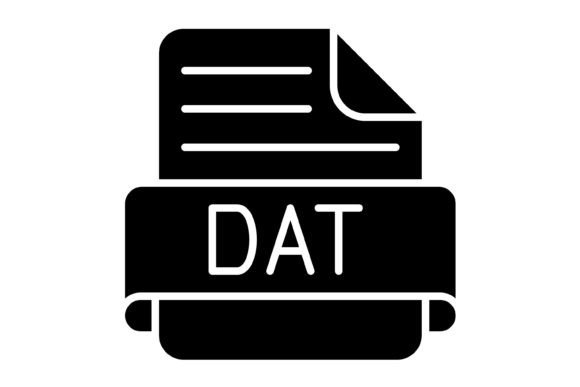 Dat File Glyph Icon: A Practical Asset for Modern Design