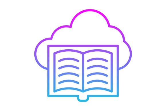Ebook Line Gradient Icon: Your Go-To Visual Toolkit