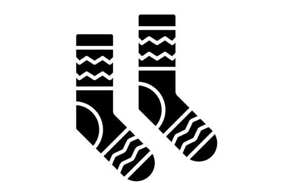 Socks Glyph Icon: A Modern Icon for Every Digital Project