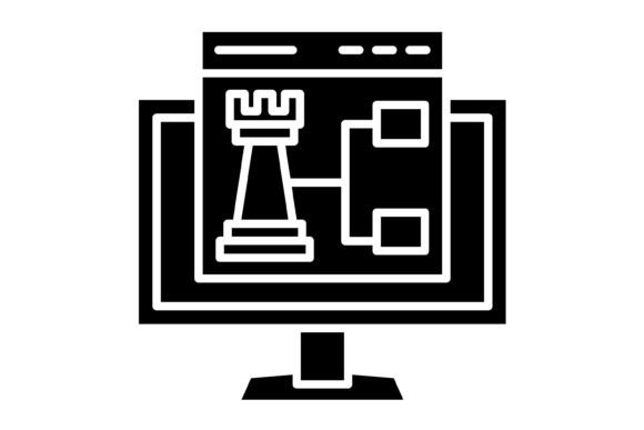 Strategy Glyph Icon: Your Ultimate Design Asset