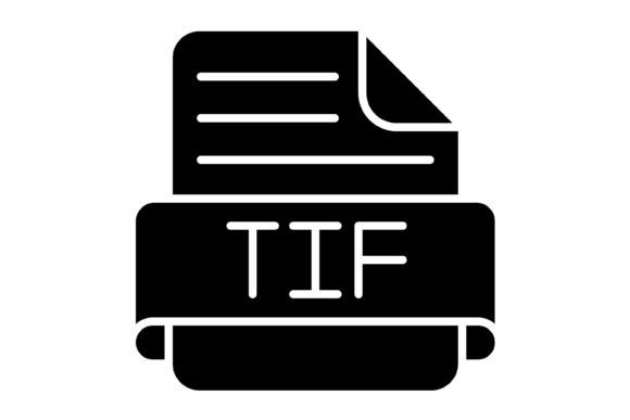 Tif File Glyph Icon: A Versatile Asset for Modern Design