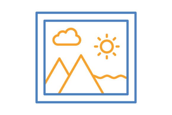Why the Blue & Orange Line Icon Set is a Must-Have Asset